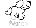 Rellenar letras: Perro | Recurso educativo 25041