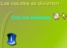 Las vocales se divierten | Recurso educativo 2601