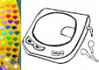 ¡A Colorear!: Discman | Recurso educativo 29237