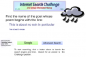 The internet seach challenge | Recurso educativo 31444