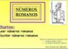 Números romanos | Recurso educativo 33205