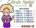 Cálculo mental: serie 1-5 (ciclo superior restas) | Recurso educativo 4270