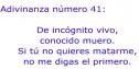 Usa el coco y adivina: de incógnito vivo | Recurso educativo 6179