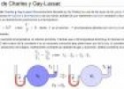 Leyes de Charles y Gay-Lussac | Recurso educativo 8462