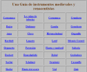 Guía de instrumentos medievales y renacentistas | Recurso educativo 68631