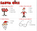 Santa quiz | Recurso educativo 68915