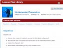 Underwater forensics | Recurso educativo 69690