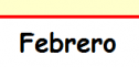 Calendario de actividades: febrero | Recurso educativo 70785
