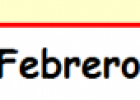 Calendario de actividades: febrero | Recurso educativo 70785