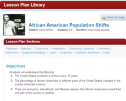 African American population shifts | Recurso educativo 71250