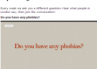 Express English: Phobias | Recurso educativo 72950