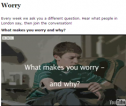 Express English: Worry | Recurso educativo 73043