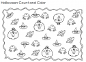 Halloween count and colour | Recurso educativo 77246