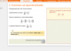 Fracciones con igual denominador: Comparación de fracciones | Recurso educativo 69530