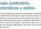 Mensaje publicitario: características y estilos | Recurso educativo 85759