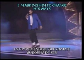 Michael jackson - Man in the mirror (En vivo) - subtitulado español ingles | Recurso educativo 108162