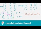 Vectores: combinación lineal (ejercicio) | Recurso educativo 109289