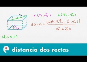 Distancia entre dos rectas que se cruzan (ejercicio) | Recurso educativo 109341