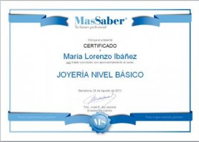 Curso de Joyería nivel básico | MasSaber | Recurso educativo 114134