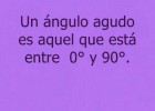 Clasificación de ángulos | Recurso educativo 116443