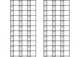 El blog de nuestra clase : Fichas para el cálculo mental: multiplicación. | Recurso educativo 117903