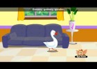 Ejercicio de inglés con la canción Goosey, Goosey, Gander de Canciones Infantiles | Recurso educativo 123166