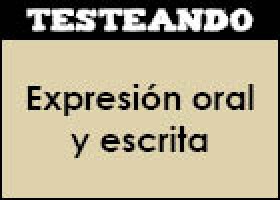 Expresión oral y escrita | Recurso educativo 351134