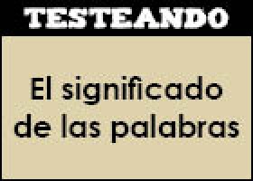 El significado de las palabras | Recurso educativo 351453