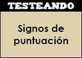 Signos de puntuación | Recurso educativo 351616