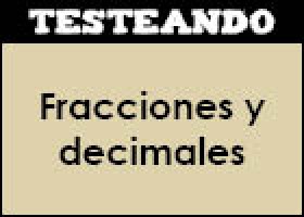 Fracciones y decimales | Recurso educativo 353170