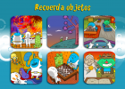 Juego de recuerdorar los objetos para desarrollar la memoria en niños de 9 y 10 años : 06 | Recurso educativo 404950