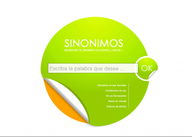 SINONIMOS - Diccionario de sinónimos en español | Recurso educativo 676831