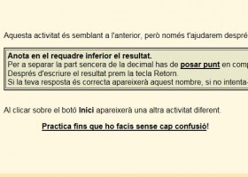 Practiquem els canvis d'unitats de massa | Recurso educativo 686982