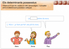 Els possessius | Recurso educativo 687556