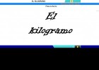 El kilogramo | Recurso educativo 723969