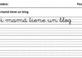 Generador de hojas de caligrafía a partir de textos propios | Recurso educativo 65428