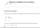 Divisors i múltiples d'un nombre | Recurso educativo 734560