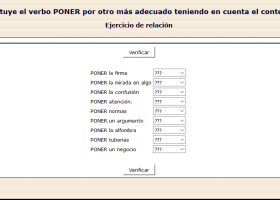 Palabras comodín: el verbo poner | Recurso educativo 734594