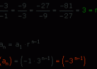 Ejercicios interactivos de progresiones geométricas | Recurso educativo 737092