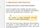 Operacions amb fraccions | Recurso educativo 738591