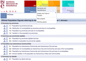 Population statistics for provinces in Spain (National Statistics Institute) | Recurso educativo 741991