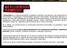 L'entrevista periodística | Recurso educativo 743005