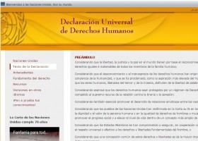 Declaración Universal de Dereitos Humanos | Recurso educativo 750938