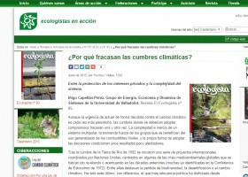 Por que fracasan os cumios climáticos? | Recurso educativo 753054