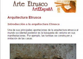 Introducción a la arquitectura Etrusca | Recurso educativo 753695