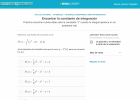 Integrales indefinidas | Recurso educativo 754335