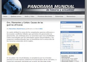 Or, diamants i còltan: causes de las guerres africanes | Recurso educativo 761235