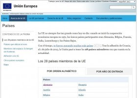 Els països membres de la UE | Recurso educativo 761500