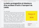 Simulacre d'accident d'un avió | Recurso educativo 768372