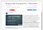 Etapas del franquismo | Recurso educativo 768583